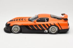 Dodge Viper Competition Coupe Go Man Go Orange AUTOart 1:18 80422 Metalas - nuotrauka 3 iš 6