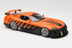Dodge Viper Competition Coupe Go Man Go Orange AUTOart 1:18 80422 Metalas - nuotrauka 4 iš 6