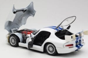 Dodge Viper GTS-R GT2 Baltas 1997 Maisto 1:18 50316 Metalas - nuotrauka 5 iš 8