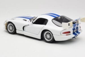 Dodge Viper GTS-R GT2 Baltas 1997 Maisto 1:18 50316 Metalas - nuotrauka 7 iš 8