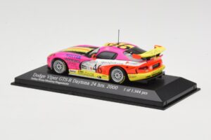Dodge Viper GTS-R #46 Seiler / Brun / Messley 24 Hours of Daytona 2000 Minichamps 1:43 430001446 Metalas - nuotrauka 3 iš 4