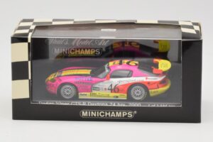 Dodge Viper GTS-R #46 Seiler / Brun / Messley 24 Hours of Daytona 2000 Minichamps 1:43 430001446 Metalas - nuotrauka 4 iš 4