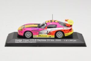 Dodge Viper GTS-R #46 Seiler / Brun / Messley 24 Hours of Daytona 2000 Minichamps 1:43 430001446 Metalas