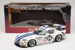 Dodge Viper GTS-R #94 Viper Team Oreca O. Beretta / T. Archer / D. Dupuy 24 Hours of Daytona 1997 AUTOart 1:18 89723 Metalas - nuotrauka 8 iš 8