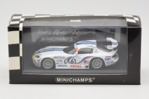 Dodge Viper GTS-R #61 Team Oreca S. Ayari / P. Gache 24 Hours of Le Mans 1997 Minichamps 1:43 430971461 Metalas - nuotrauka 4 iš 4
