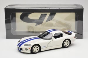 Dodge Viper GTS Stone White GT Spirit 1:18 GT940 Derva - nuotrauka 6 iš 6