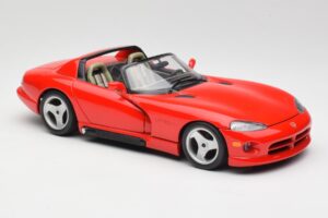 Dodge Viper RT/10 Raudonas Bburago 1:18 3025-M1 Metalas - nuotrauka 6 iš 8