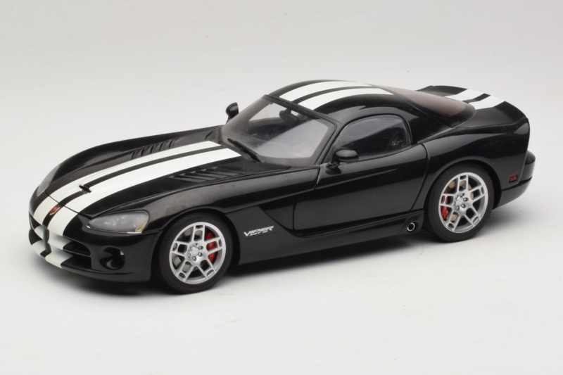 Dodge Viper SRT-10 Coupe Juodas AUTOart 1:18 71712 Metalas
