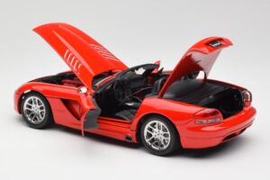 Dodge Viper SRT-10 Raudonas Bburago 1:18 3325 Metalas - nuotrauka 5 iš 8