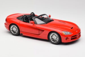 Dodge Viper SRT-10 Raudonas Bburago 1:18 3325 Metalas - nuotrauka 6 iš 8