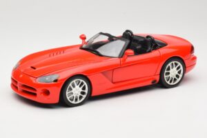 Dodge Viper SRT-10 Roadster Raudonas Hot Wheels 1:18 53836 Metalas