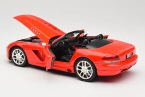 Dodge Viper SRT-10 Roadster Raudonas Hot Wheels 1:18 53836 Metalas - nuotrauka 5 iš 8