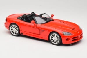 Dodge Viper SRT-10 Roadster Raudonas Hot Wheels 1:18 53836 Metalas - nuotrauka 6 iš 8