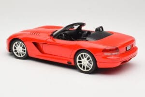 Dodge Viper SRT-10 Roadster Raudonas Hot Wheels 1:18 53836 Metalas - nuotrauka 7 iš 8