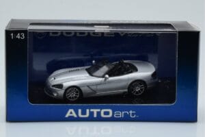Dodge Viper SRT-10 Sidabras AUTOart 1:43 51703 Metalas - nuotrauka 4 iš 4