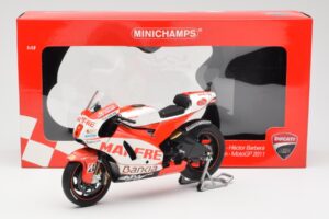 Ducati Desmosedici GP11 #8 H. Barbera Ducati MotoGP Team MotoGP 2011 Minichamps 1:12 123110008 Metalas - nuotrauka 6 iš 6