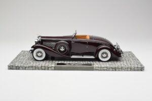 Duesenberg SJN Convertible Coupe Bordo Minichamps 1:18 107150331 Metalas - nuotrauka 3 iš 6