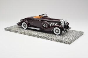Duesenberg SJN Convertible Coupe Bordo Minichamps 1:18 107150331 Metalas - nuotrauka 6 iš 6