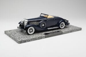 Duesenberg SJN Convertible Coupe Midnight Blue Minichamps 1:18 107150332 Metalas