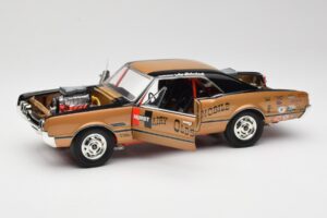 Oldsmobile 442 Hurst Hairy Olds Twin-Engine 4WD 1966 Highway 61 1:18 50089 Metalas - nuotrauka 2 iš 8