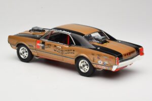 Oldsmobile 442 Hurst Hairy Olds Twin-Engine 4WD 1966 Highway 61 1:18 50089 Metalas - nuotrauka 7 iš 8