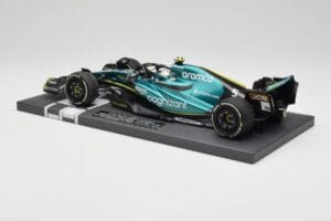 Aston Martin AMR22 Aramco #5 S. Vettel Abu Dhabi GP 2022 Last Race Collector's Edition Minichamps 1:18 117222205 Derva - nuotrauka 5 iš 7