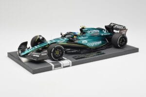 Aston Martin AMR23 #14 F. Alonso 3rd Place Saudi Arabian GP 2023 Minichamps 1:18 117230214 Metalas - nuotrauka 2 iš 7