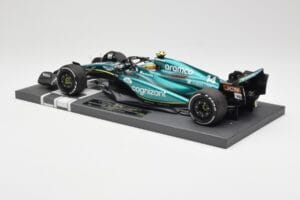 Aston Martin AMR23 #14 F. Alonso 3rd Place Saudi Arabian GP 2023 Minichamps 1:18 117230214 Metalas - nuotrauka 5 iš 7