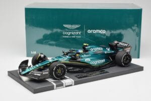 Aston Martin AMR23 #14 F. Alonso 3rd Place Saudi Arabian GP 2023 Minichamps 1:18 117230214 Metalas - nuotrauka 7 iš 7