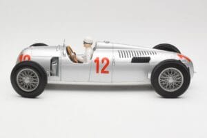 Auto Union Type C #12 H. Stuck Hungarian GP Budapest 1936 Minichamps 1:18 155361012 Metalas - nuotrauka 3 iš 6