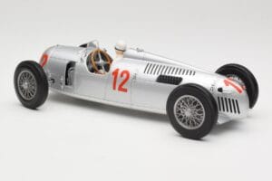Auto Union Type C #12 H. Stuck Hungarian GP Budapest 1936 Minichamps 1:18 155361012 Metalas - nuotrauka 5 iš 6