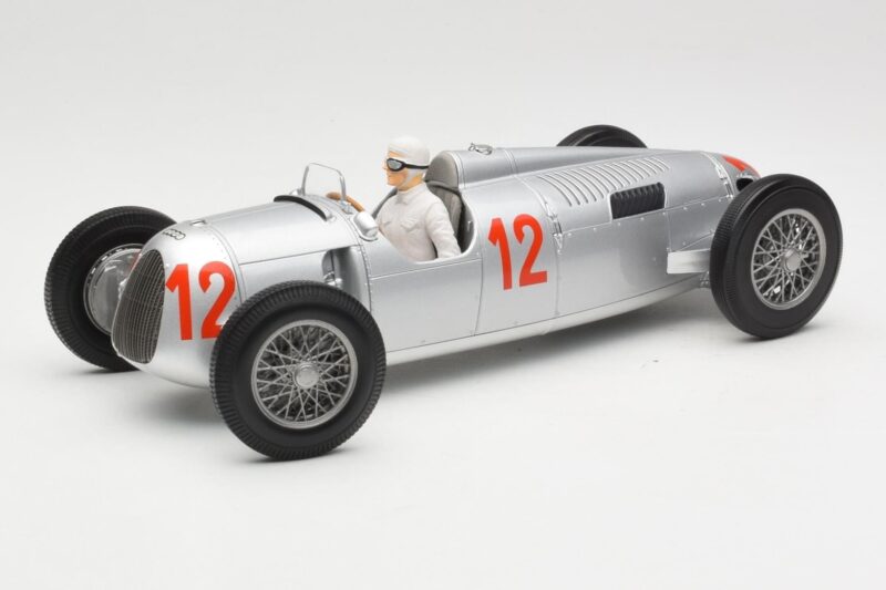 Auto Union Type C #12 H. Stuck Hungarian GP Budapest 1936 Minichamps 1:18 155361012 Metalas