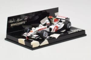 BAR Honda 007 A. Davidson Malaysian GP 2005 Minichamps 1:43 400050104 Metalas - nuotrauka 2 iš 5