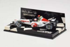 BAR Honda 007 A. Davidson Malaysian GP 2005 Minichamps 1:43 400050104 Metalas - nuotrauka 3 iš 5