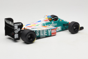 Benetton B186 #20 G. Berger F1 1986 Minichamps 1:18 80439418130 Metalas - nuotrauka 2 iš 6