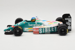 Benetton B186 #20 G. Berger F1 1986 Minichamps 1:18 80439418130 Metalas - nuotrauka 3 iš 6