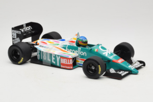 Benetton B186 #20 G. Berger F1 1986 Minichamps 1:18 80439418130 Metalas - nuotrauka 4 iš 6