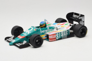 Benetton B186 #20 G. Berger F1 1986 Minichamps 1:18 80439418130 Metalas