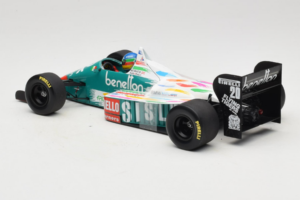 Benetton B186 #20 G. Berger F1 1986 Minichamps 1:18 80439418130 Metalas - nuotrauka 5 iš 6