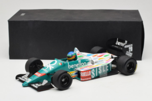 Benetton B186 #20 G. Berger F1 1986 Minichamps 1:18 80439418130 Metalas - nuotrauka 6 iš 6