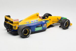 Benetton B191 #19 M. Schumacher F1 1991 Minichamps 1:18 100910119 Metalas - nuotrauka 2 iš 6