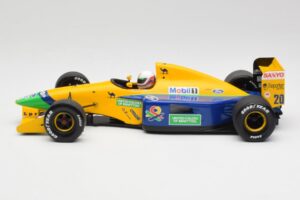 Benetton B191 #19 M. Schumacher F1 1991 Minichamps 1:18 100910119 Metalas - nuotrauka 3 iš 6