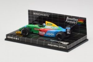Benetton Ford B188 #19 A. Nannini Race Car 1988 Minichamps 1:43 400890119 Metalas - nuotrauka 3 iš 4