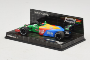 Benetton B189 Ford E. Pirro F1 1989 Minichamps 1:43 400890020 Metalas - nuotrauka 3 iš 5