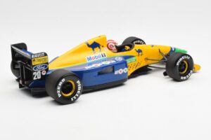 Benetton Ford B191 #19 N. Piquet F1 1991 Minichamps 1:18 100910020 Metalas - nuotrauka 2 iš 6