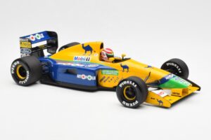 Benetton Ford B191 #19 N. Piquet F1 1991 Minichamps 1:18 100910020 Metalas - nuotrauka 4 iš 6