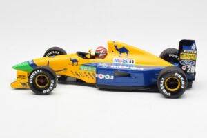 Benetton Ford B191 #19 N. Piquet F1 1991 Minichamps 1:18 100910020 Metalas - nuotrauka 5 iš 6