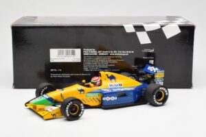 Benetton Ford B191 #19 N. Piquet F1 1991 Minichamps 1:18 100910020 Metalas - nuotrauka 6 iš 6