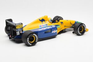 Benetton Ford B191 #20 R. Moreno F1 1991 Minichamps 1:18 100910019 Metalas - nuotrauka 2 iš 6