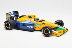 Benetton Ford B191 #20 R. Moreno F1 1991 Minichamps 1:18 100910019 Metalas - nuotrauka 4 iš 6